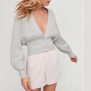 Grey Wilfred Thias Cardigan sz M